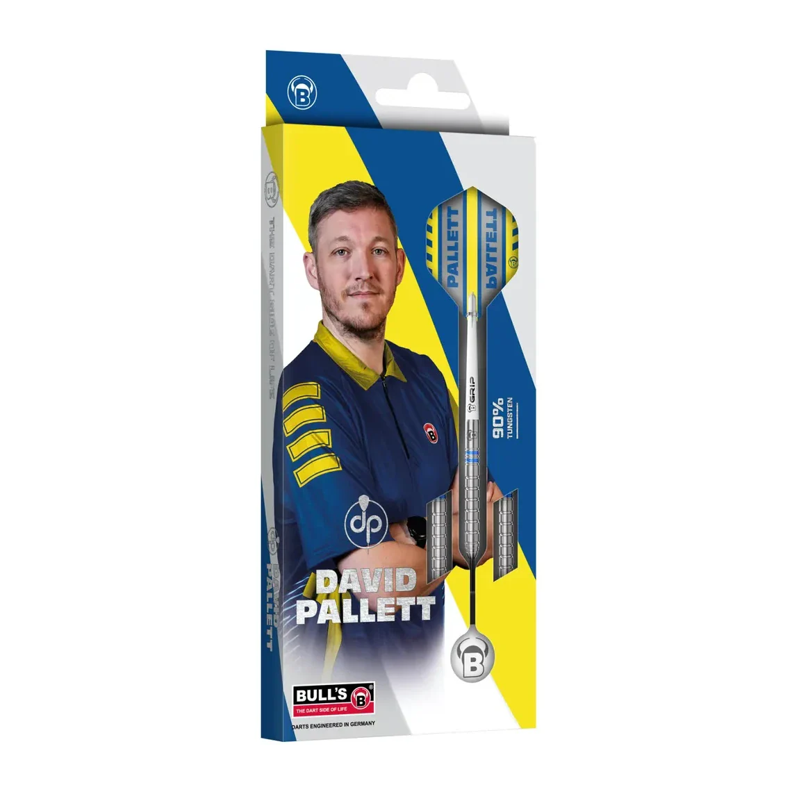Bulls David Pallett Champions 90% Tungsten Steel Darts - 20g - Image 5