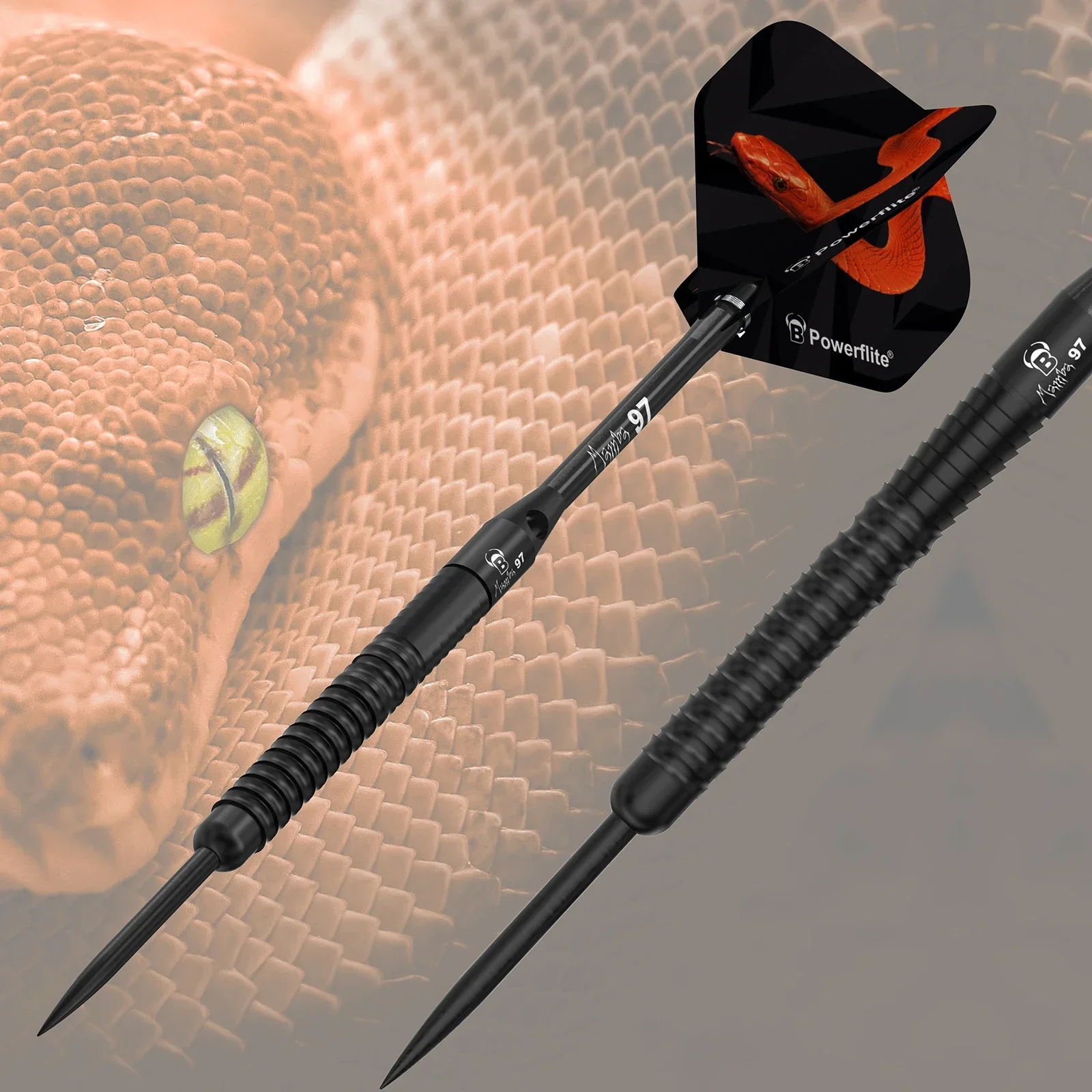 Bulls Mamba 97 M6 21g Steel Tip Darts - Image 3