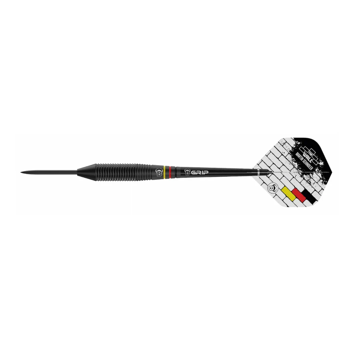Bulls Martin Schindler Steel Darts - Black Brass - 23g