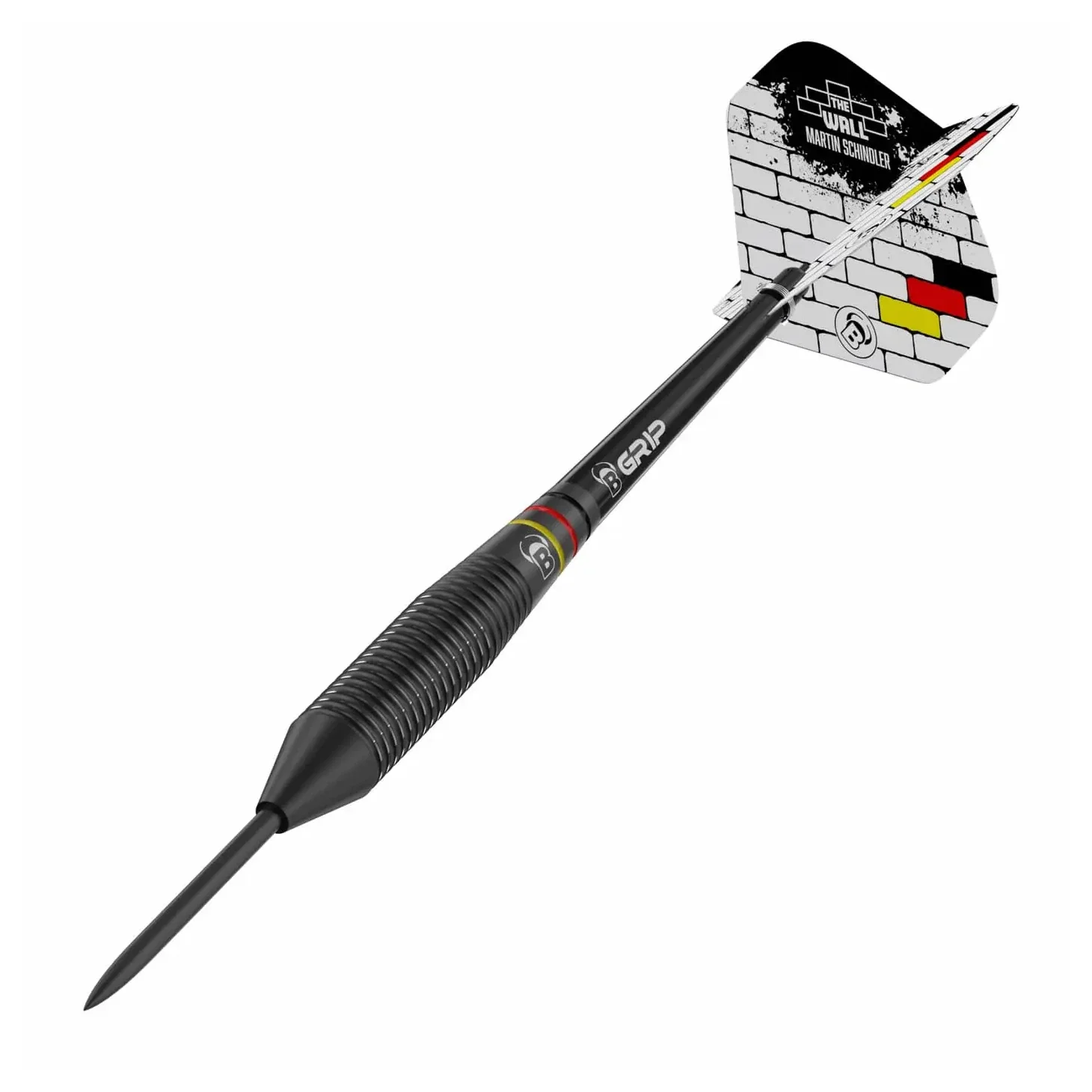 Bulls Martin Schindler Steel Darts - Black Brass - 23g - Image 2