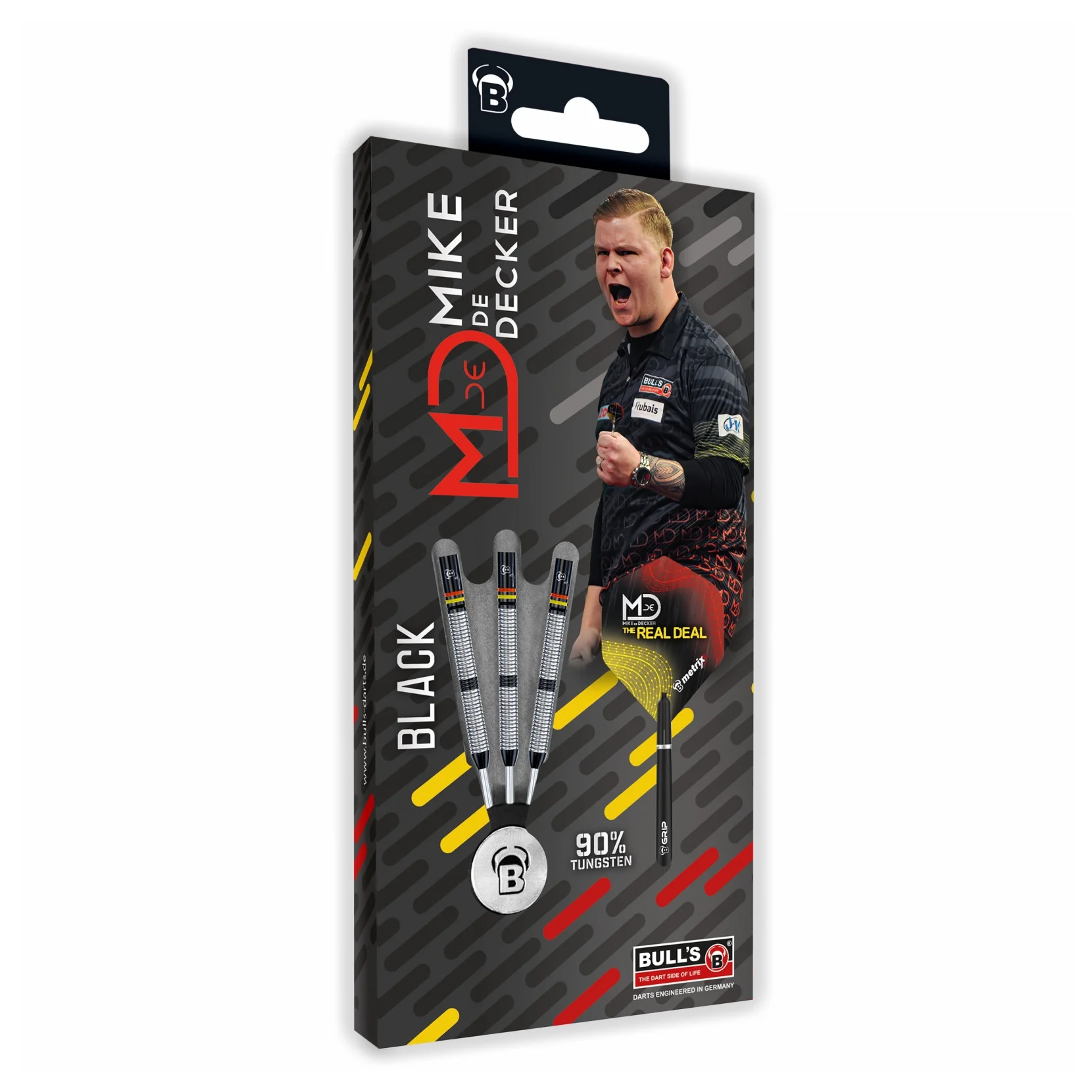 Bulls Mike de Decker Black Edition Steel Dart 24g - Image 4
