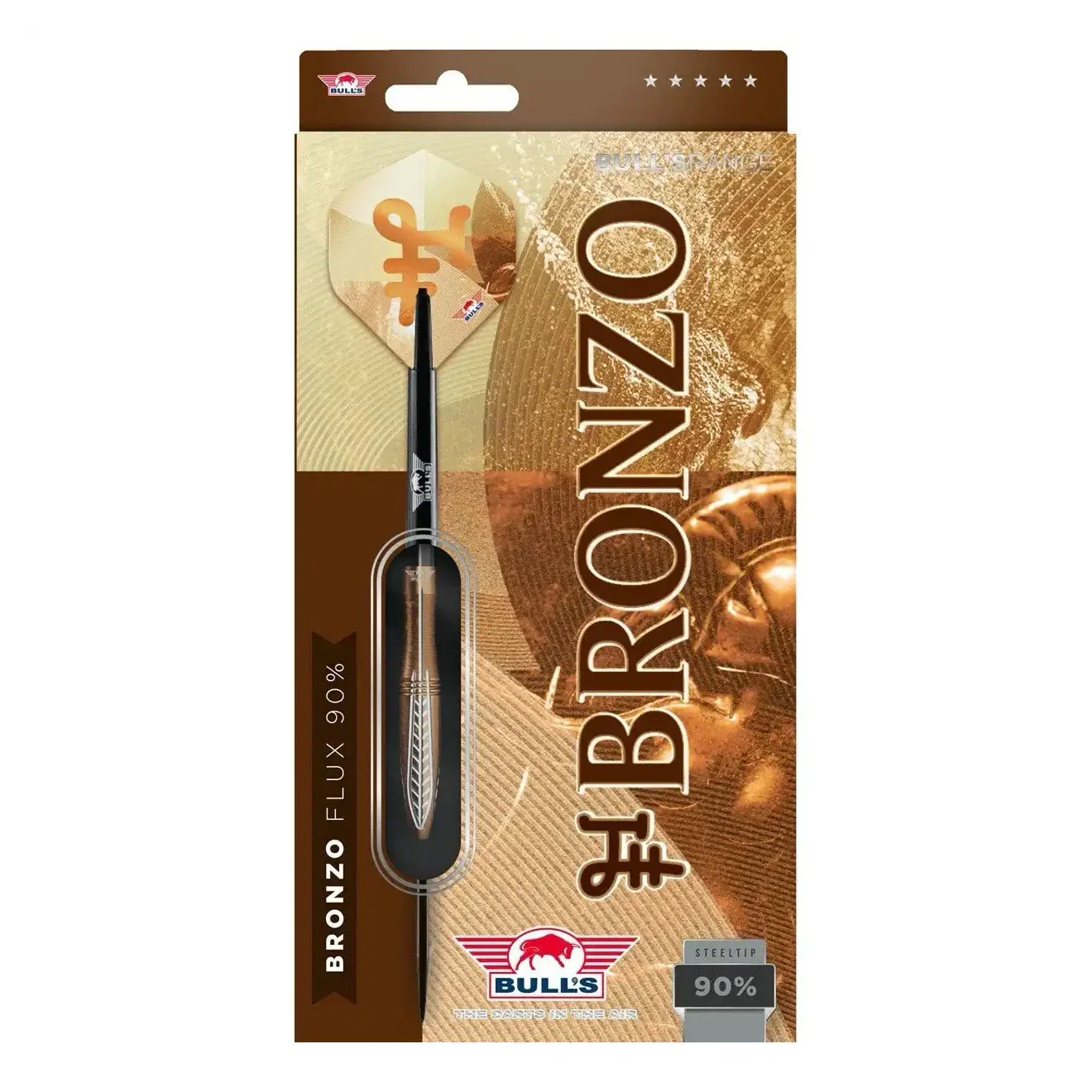 Bulls NL Bronzo Flux 90% Tungsten Steel Tip Darts 24g - Image 6