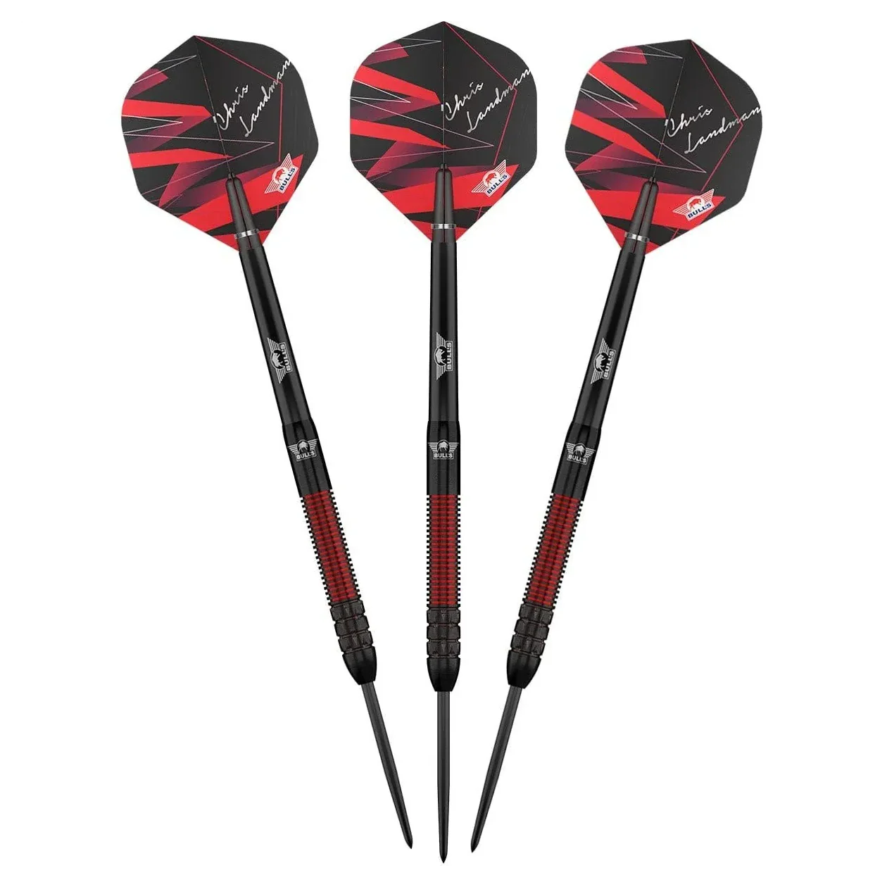 Bulls NL Chris Landman E2 90%Tungsten Steel Tip Darts - 21g - Image 4