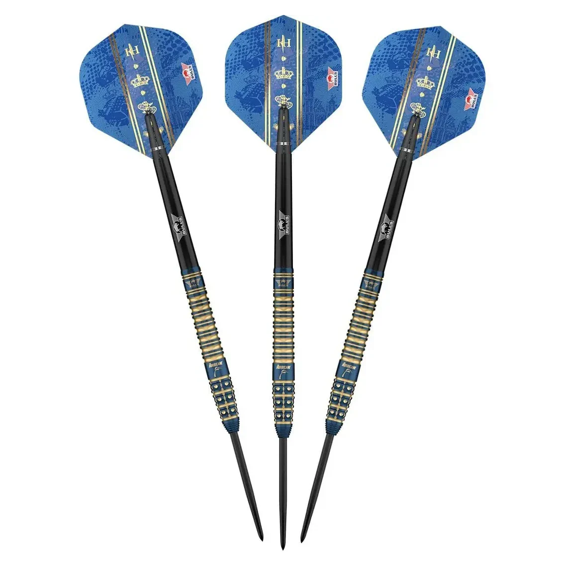 Bulls NL Kim Huybrechts 95% Tungsten Steel Tip Darts - 24g - Image 4