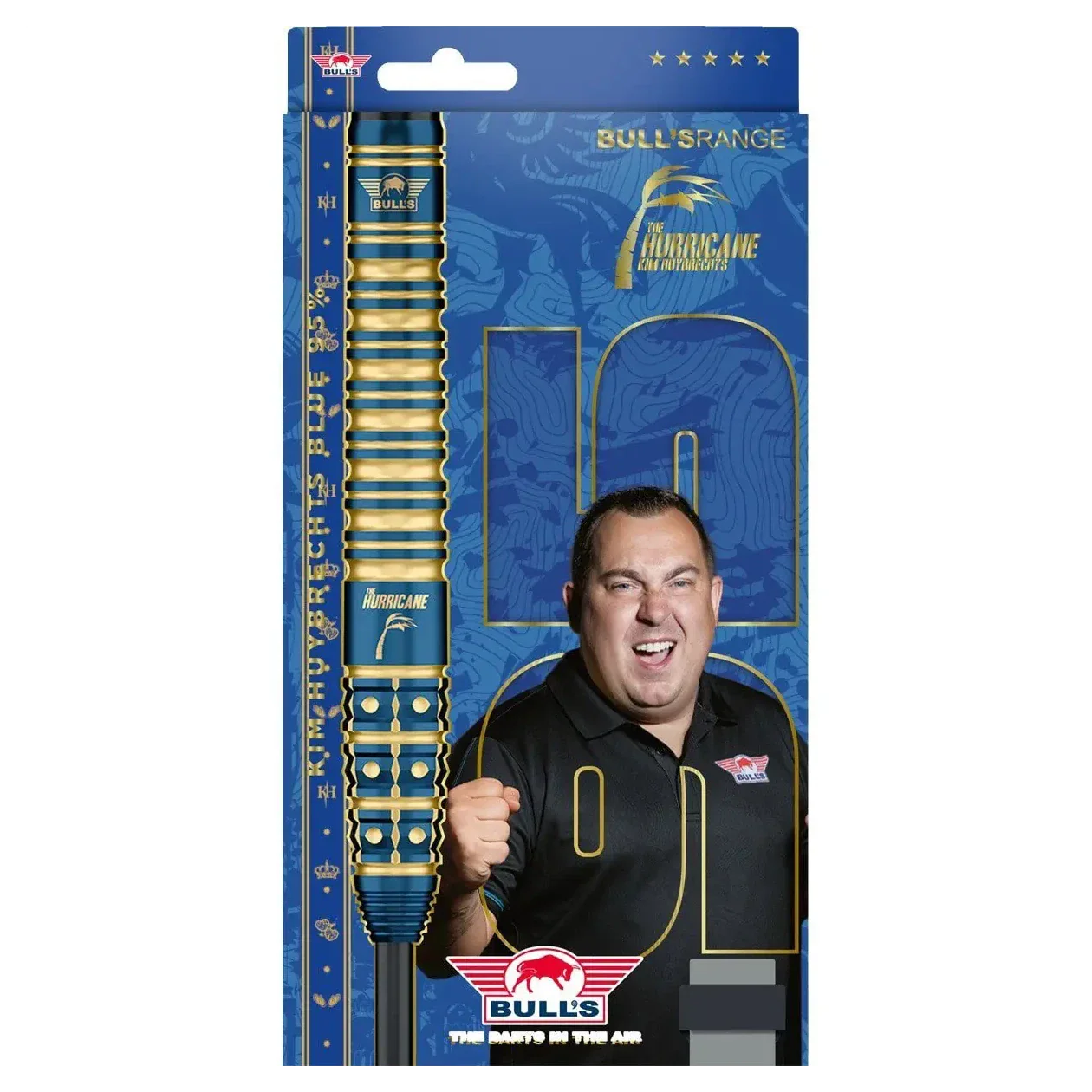 Bulls NL Kim Huybrechts 95% Tungsten Steel Tip Darts - 24g - Image 6