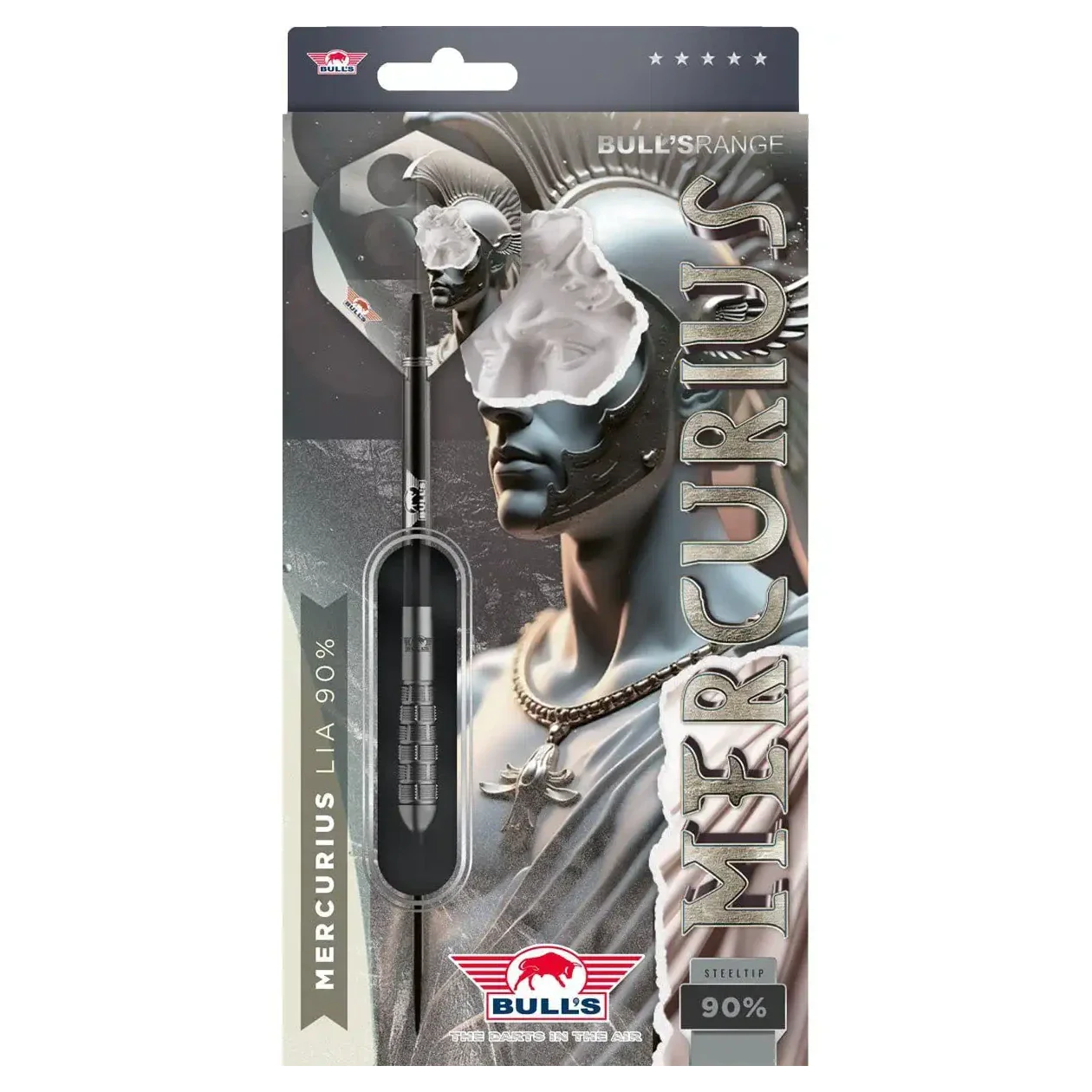 Bulls NL Mercurius Lia 90% Tungsten Steel Tip Darts - 18g - Image 7