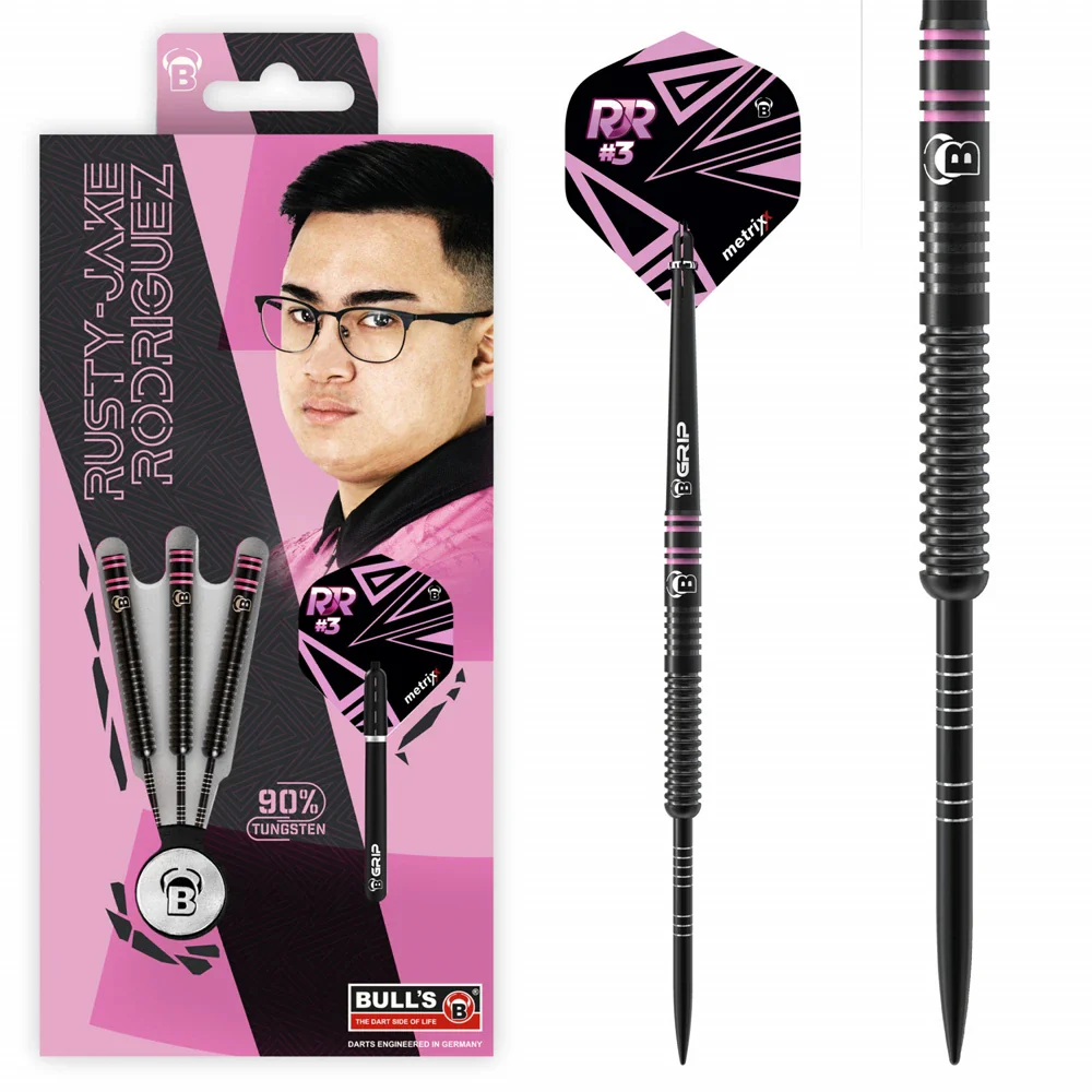 Bulls Rusty-Jake Rodriguez Steel Darts 21g - Image 2