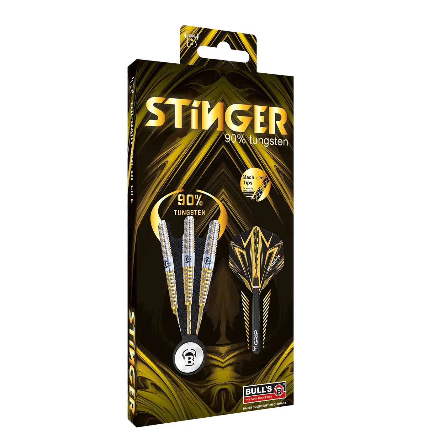 Bulls Stinger Gold Titanium 23g Steel Tip Darts - Image 5