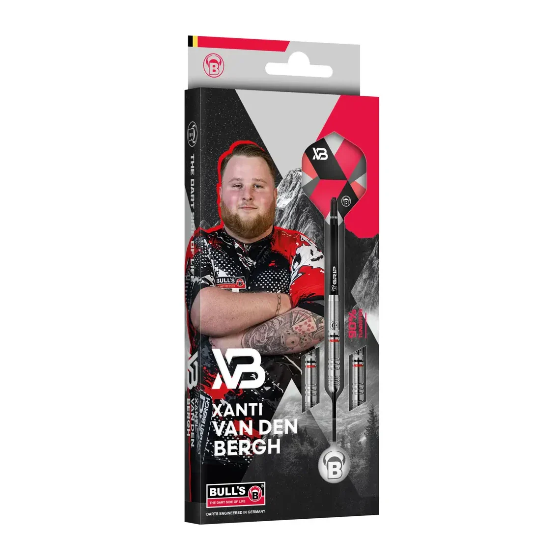 Bulls Xanti Van den Bergh Champions 90% Tungsten Steel Darts - 24g - Image 5