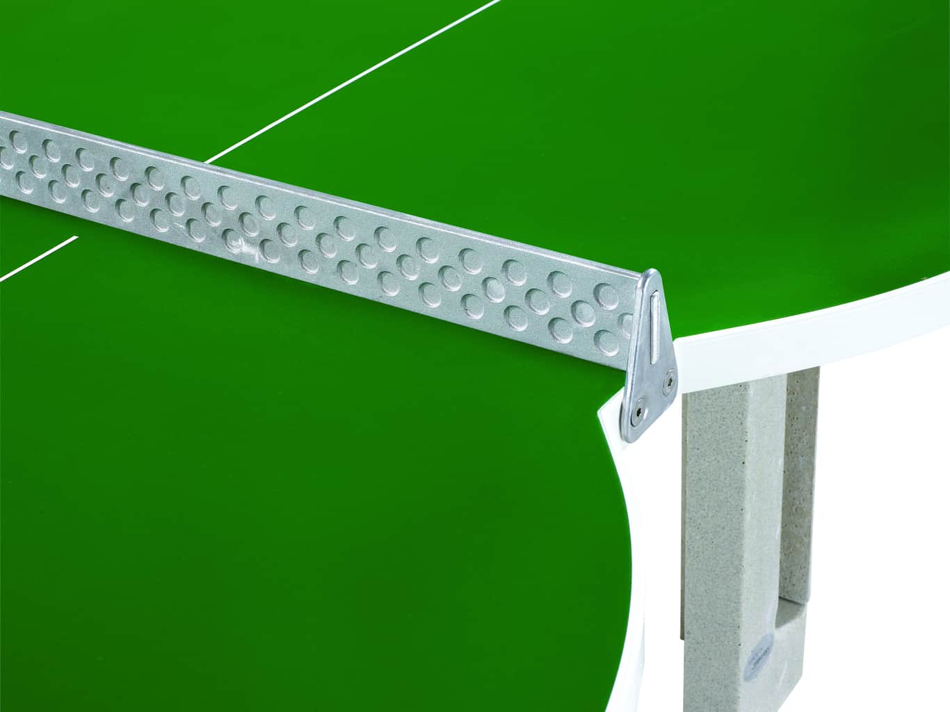 Butterfly Blue Figure 8 Concrete Table Tennis Table - Image 3