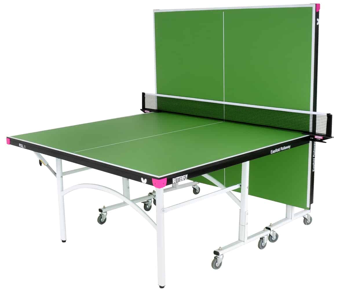 Butterfly Easifold 19 Green Rollaway Indoor Table - Image 2