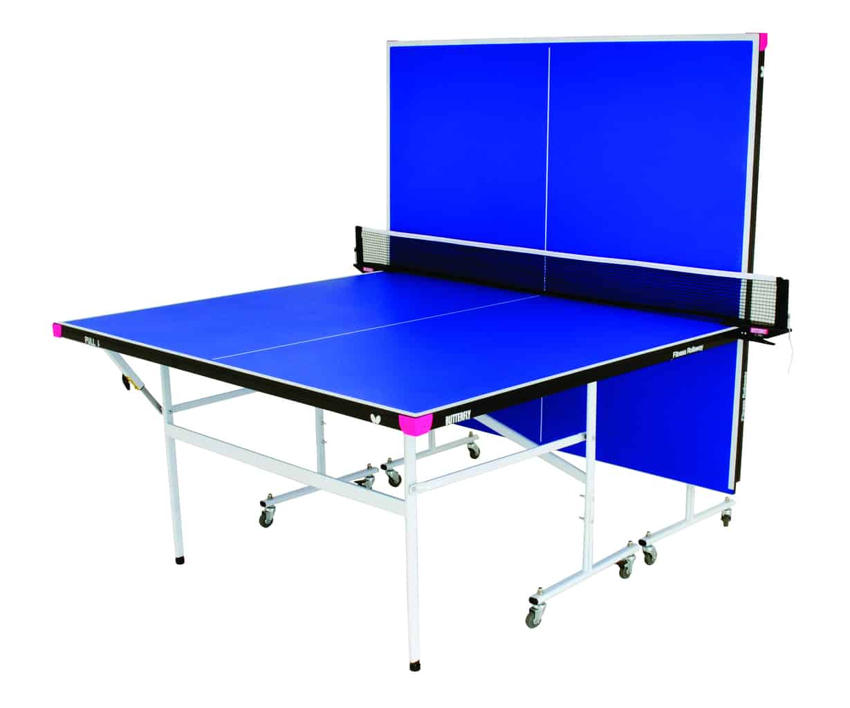Butterfly Fitness Blue Rollaway Table - Image 4