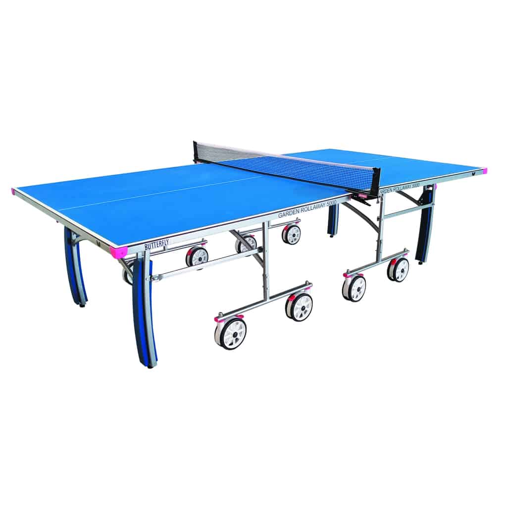 Butterfly Garden Rollaway 5000 Outdoor Table Tennis Table - Image 4