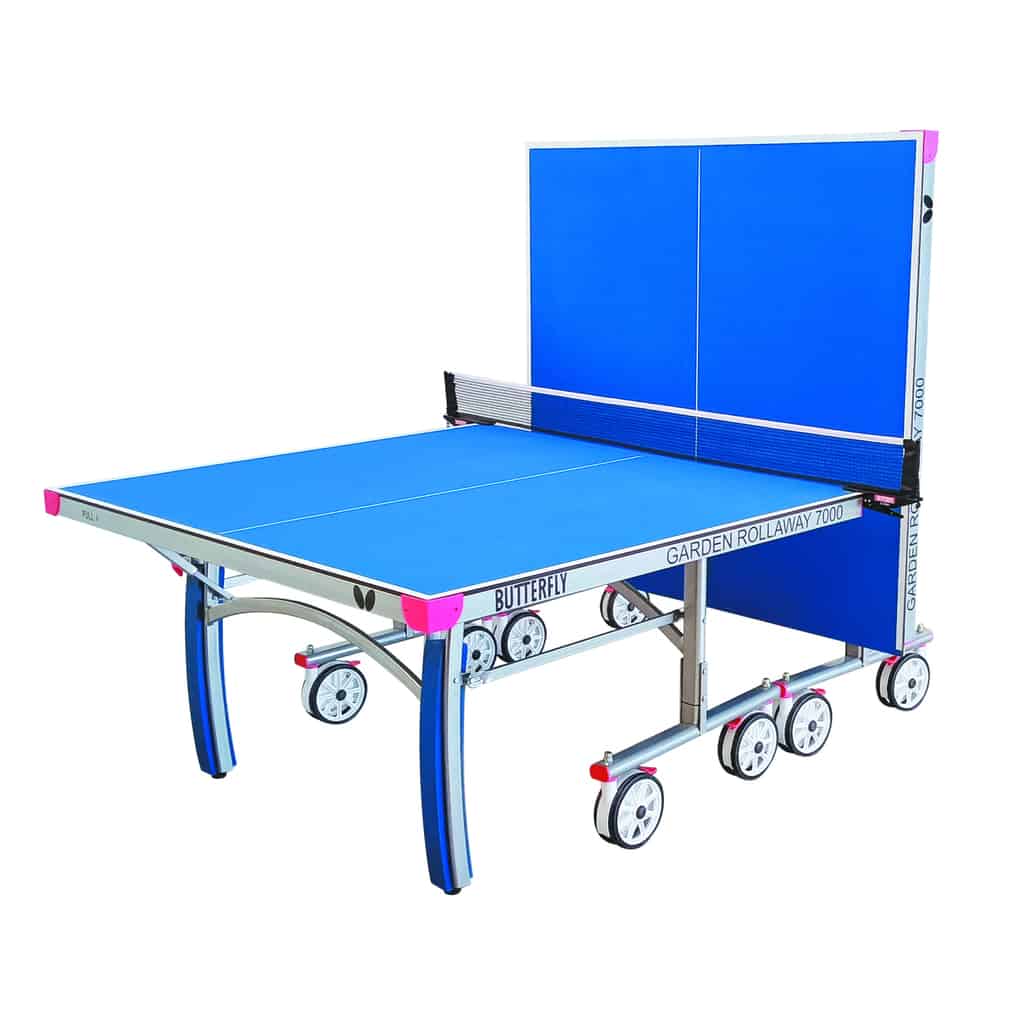 Butterfly Garden Rollaway 7000 Outdoor Table Tennis Table - Image 2
