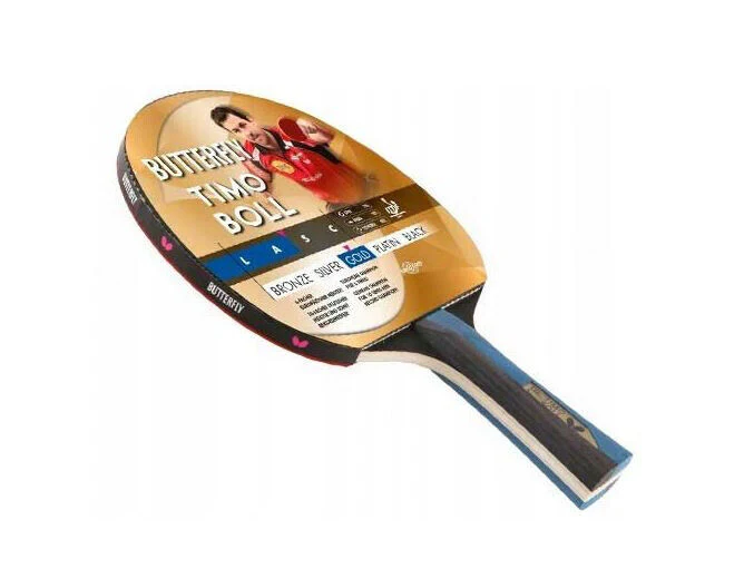 Butterfly Timo Boll Competitive Gold Table Tennis Bat - Image 2