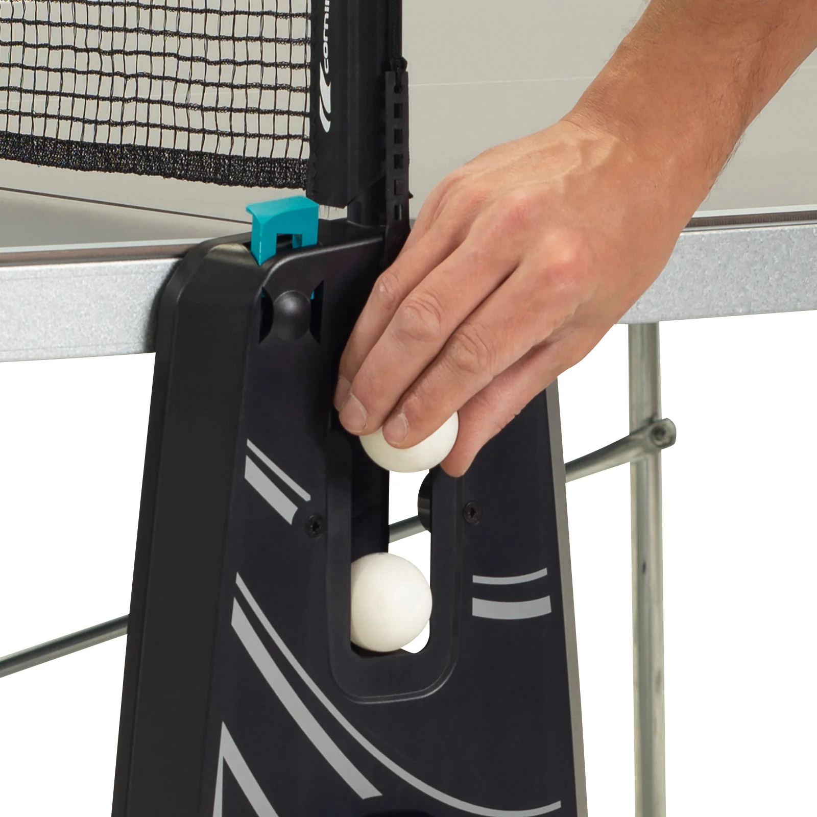 Cornilleau 100X Sport Grey Outdoor Table Tennis Table - Image 3
