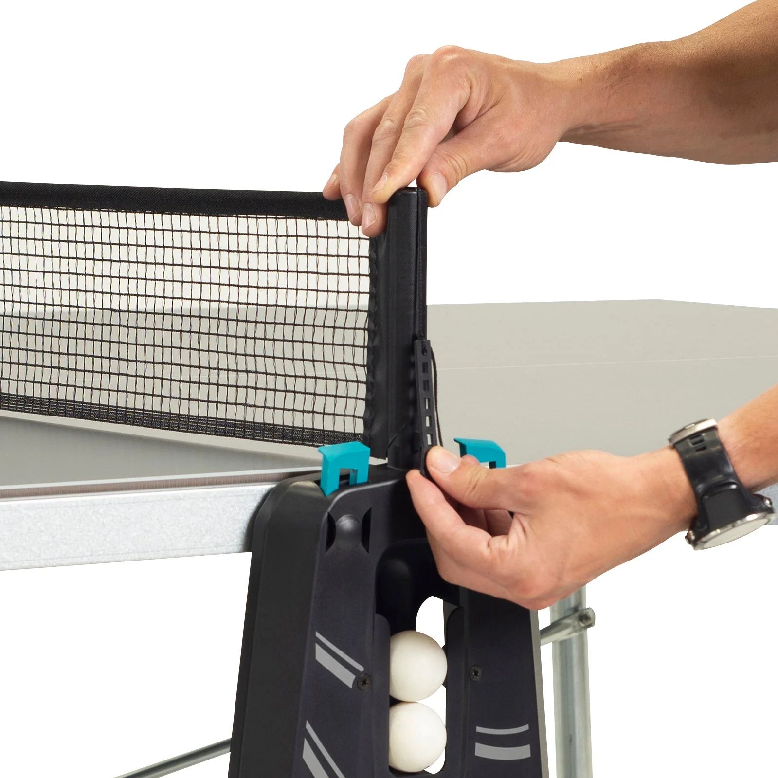 Cornilleau 300X Sport Blue Outdoor Table Tennis Table - Image 6