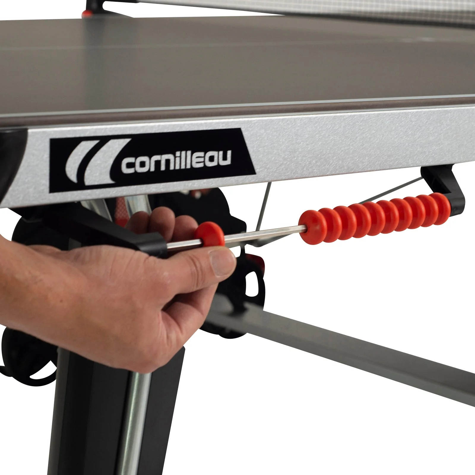 Cornilleau 500X Performance Black Outdoor Table Tennis Table - Image 5