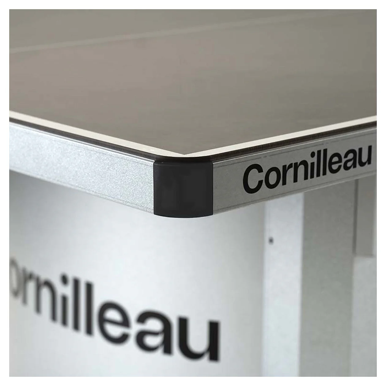 Cornilleau 510M CAMPUS Grey Static Outdoor Table Tennis Table - Image 4