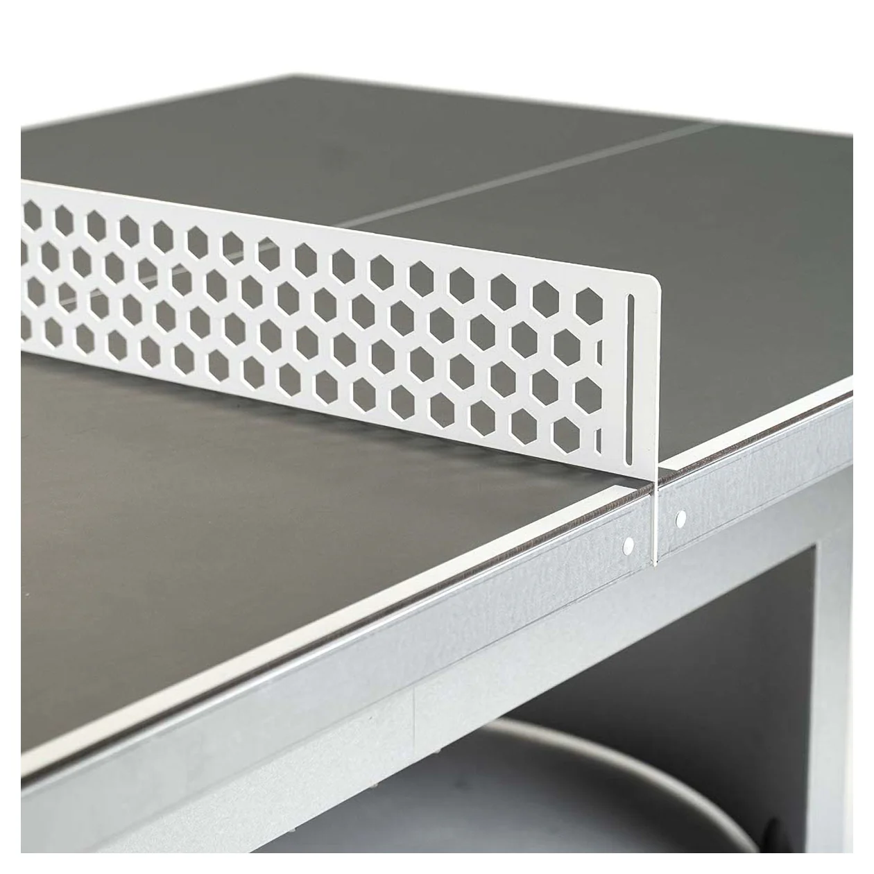 Cornilleau 510M CAMPUS Grey Static Outdoor Table Tennis Table - Image 5