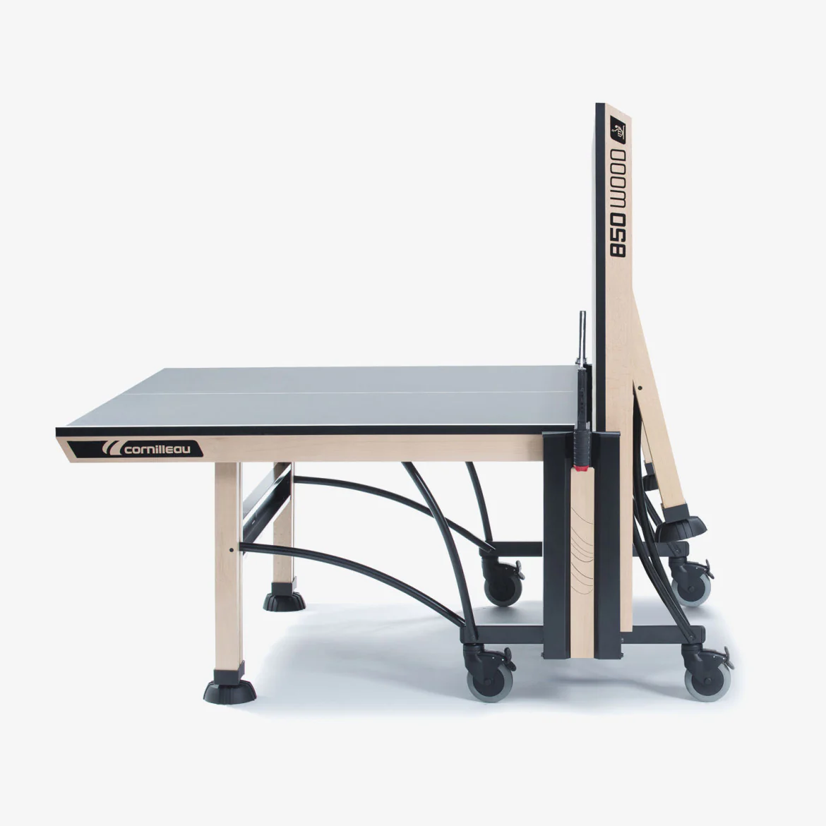 Cornilleau 850-W Competition Wood Grey Indoor Table Tennis Table - Image 3
