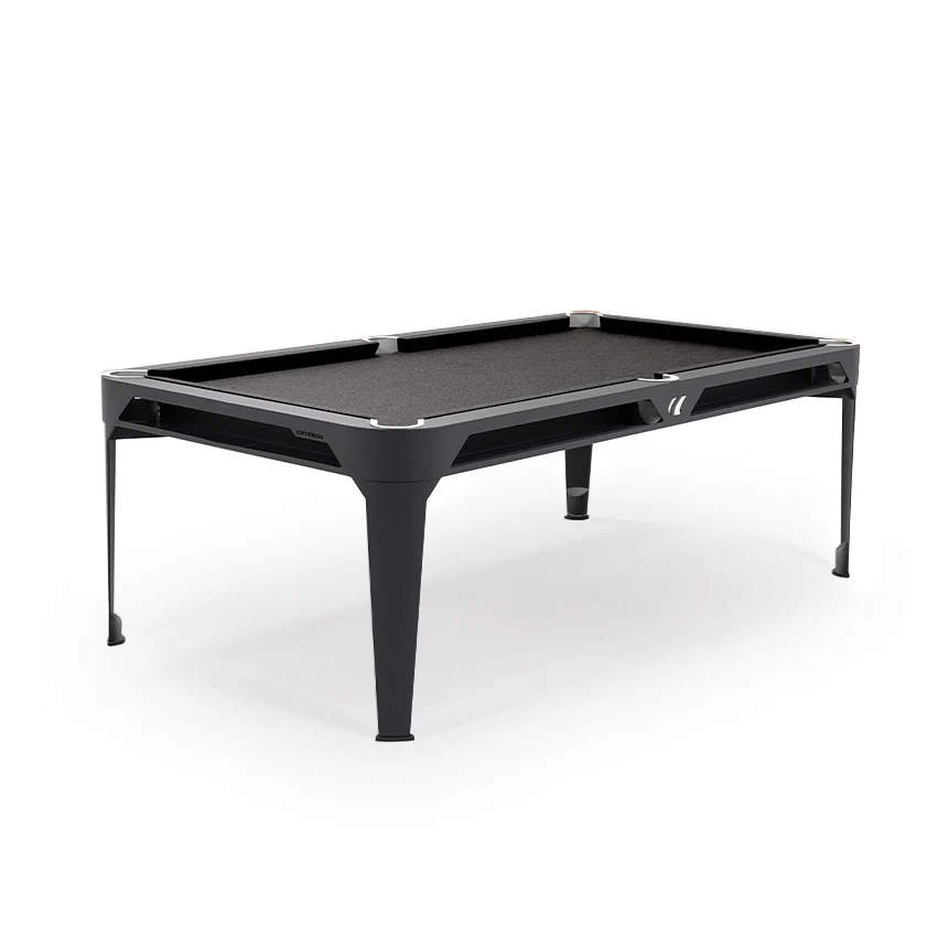 Cornilleau HYPHEN Outdoor Pool Table - Black Frame / Dark Grey Cloth - Image 4