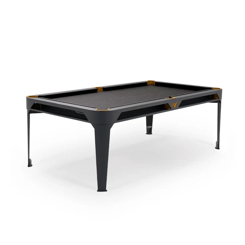 Cornilleau HYPHEN Outdoor Pool Table - Black Frame / Dark Grey Cloth - Image 6