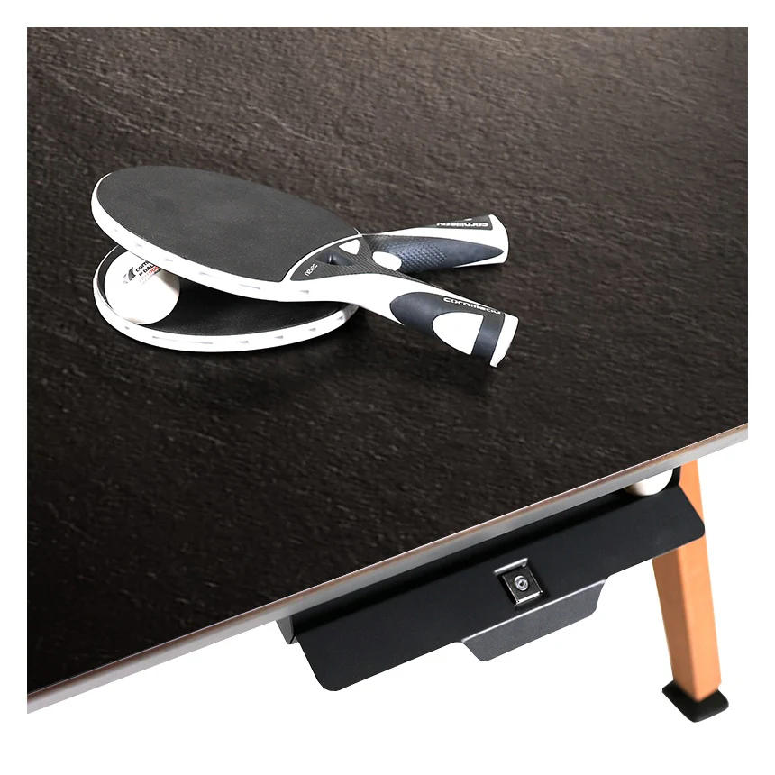 Cornilleau Play-Style ORIGIN Medium Outdoor Table Tennis Table - Black - Image 2