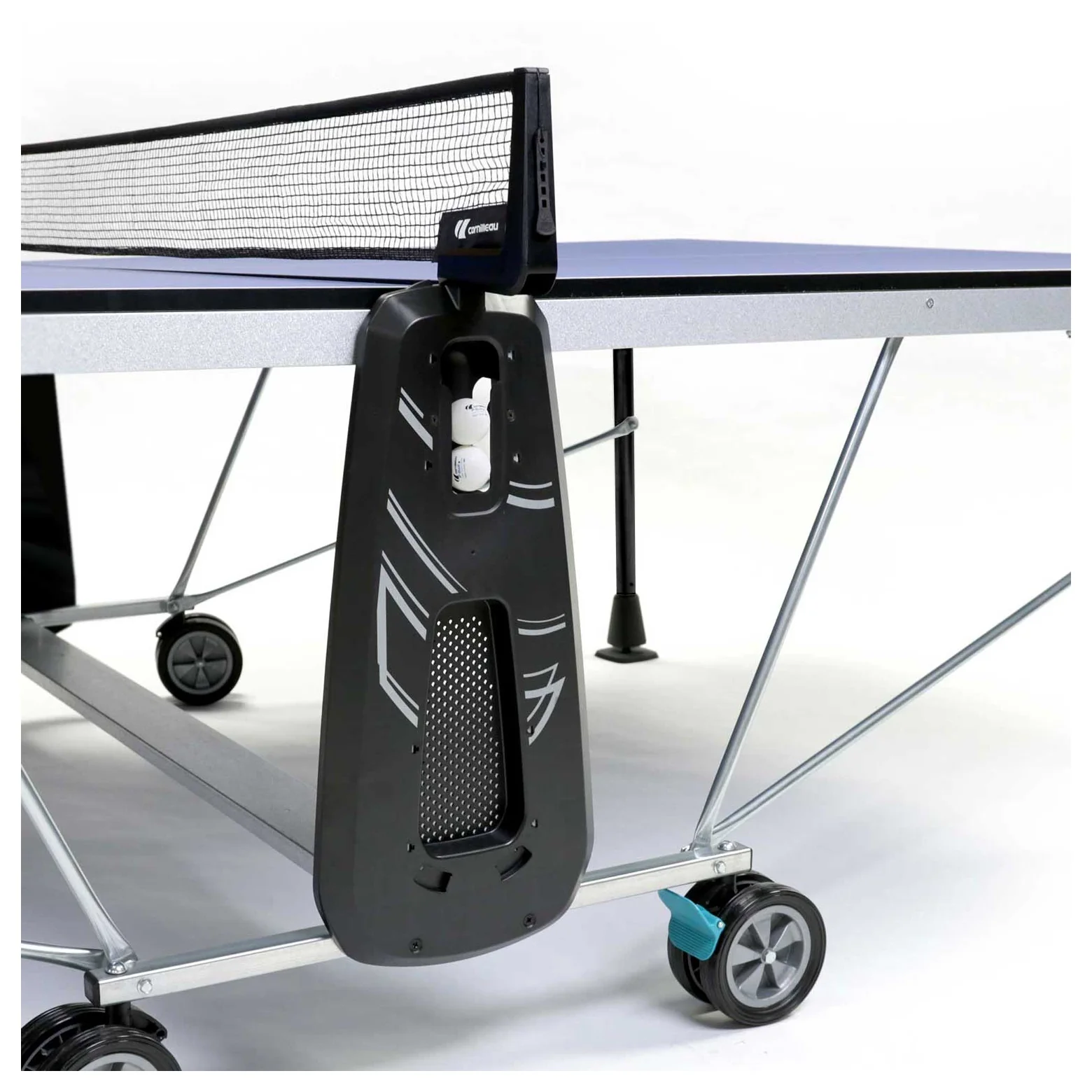 Cornilleau Sport 400 Blue Indoor Table Tennis Table - Image 6