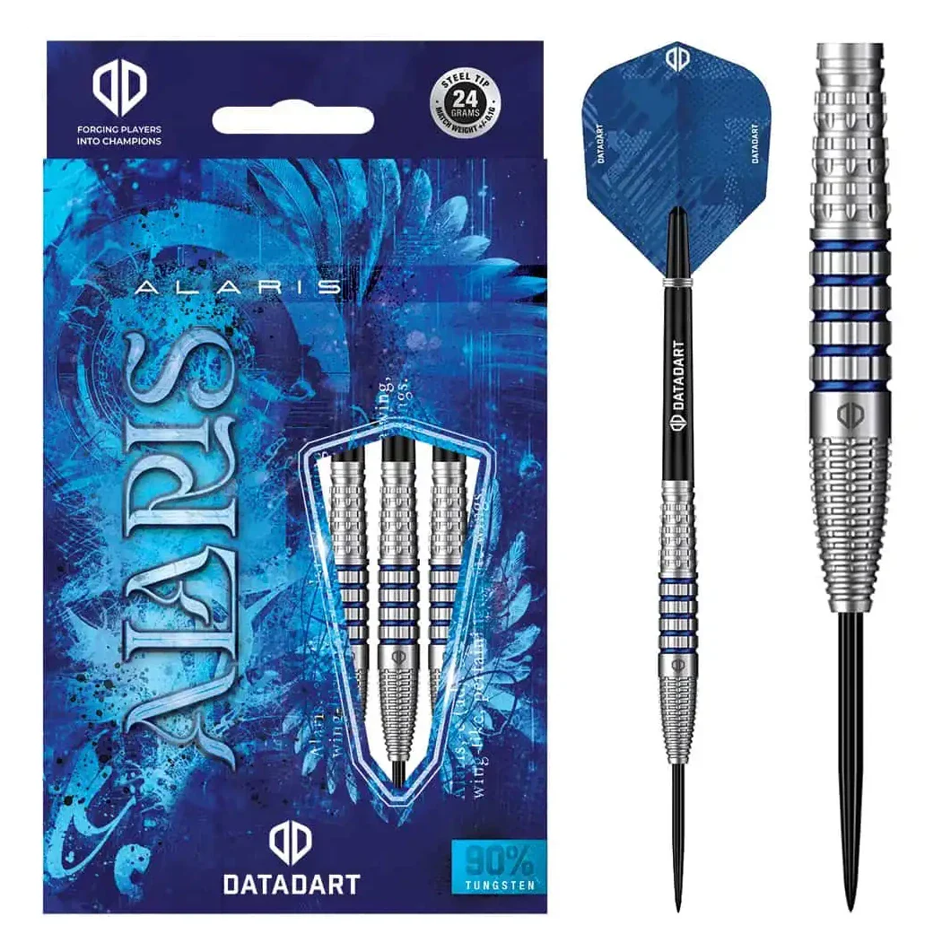 Datadart Alaris 90% Tungsten Steel Tip Darts - 24g - Image 5