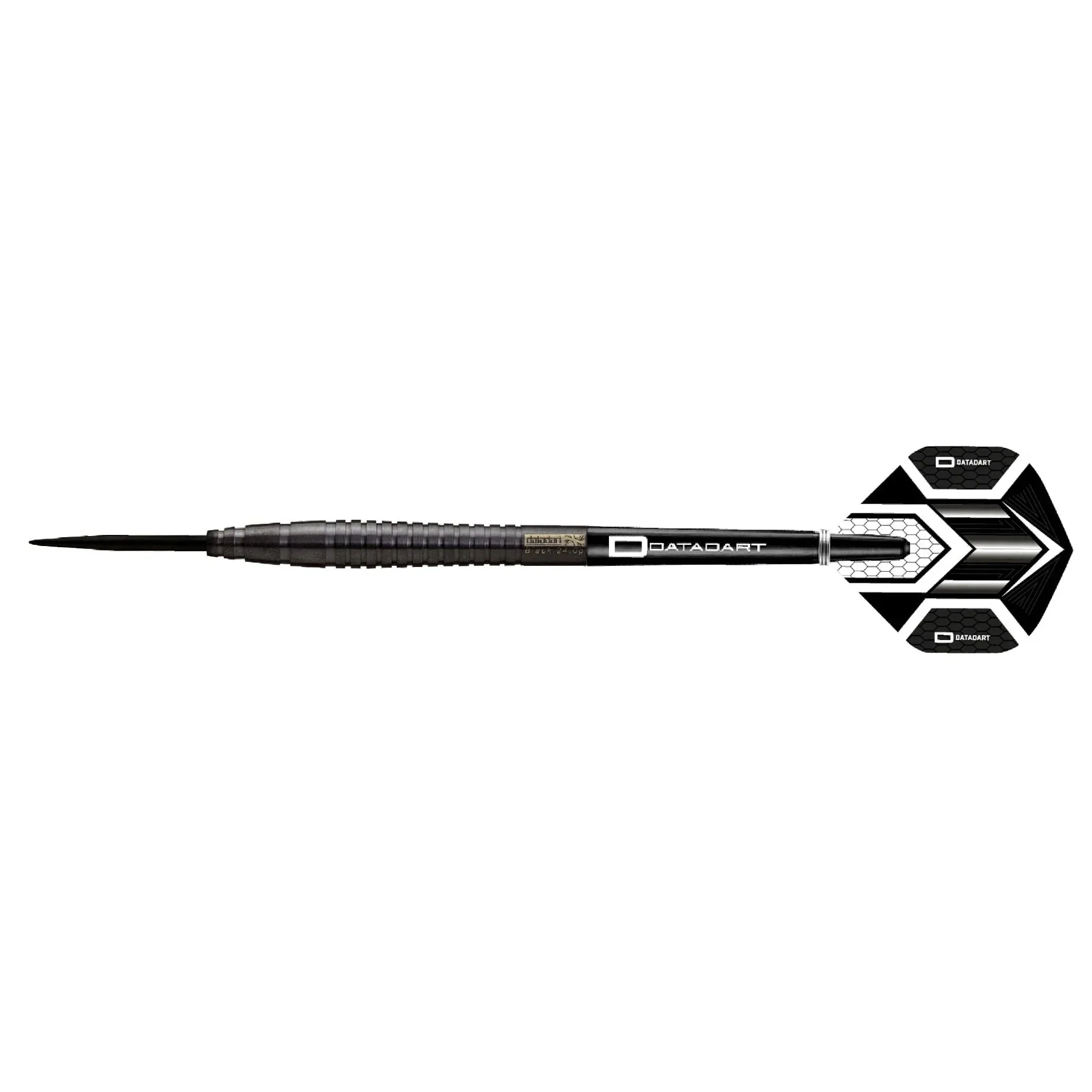Datadart Black Ringed 26g Steel Tip Darts