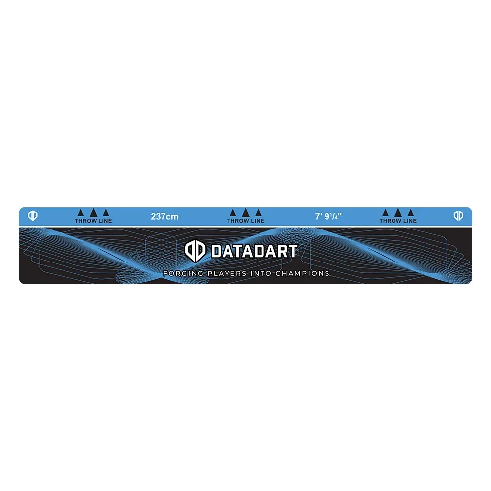 Datadart Darts Oche Throw Line - Blue Lines