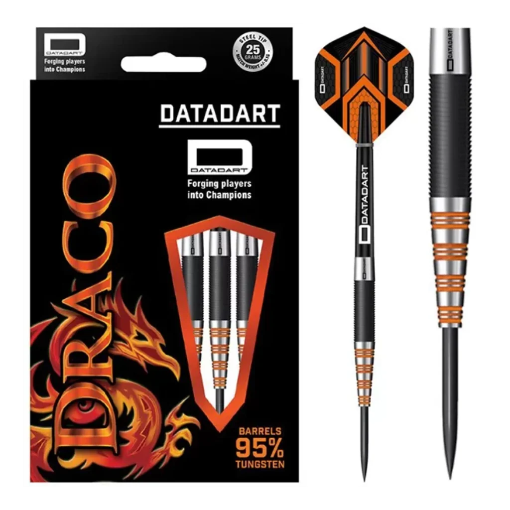 Datadart Draco 25g Steel Tip Darts - Image 3