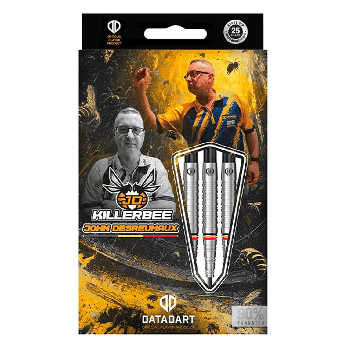 Datadart John 'KillerBee' Desreumaux 90% Tungsten Darts 23g - Image 3