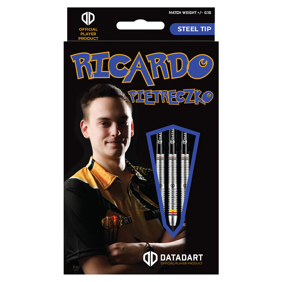 Datadart Ricardo Pietreczko 80% Tungsten Darts 24g - Image 5