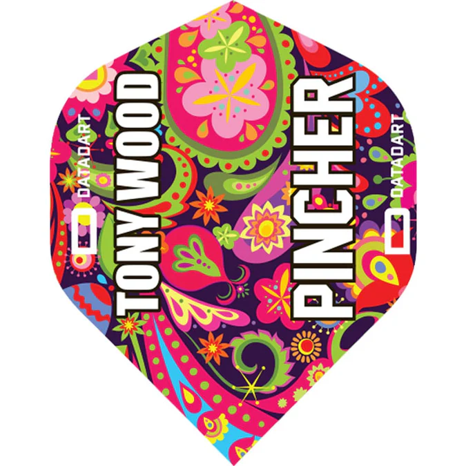 Datadart Tony Wood PINCHER Dart Flights