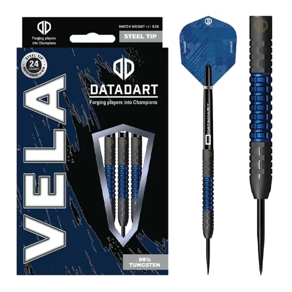 DataDart Vela 90% Tungsten 22g Darts - Image 3