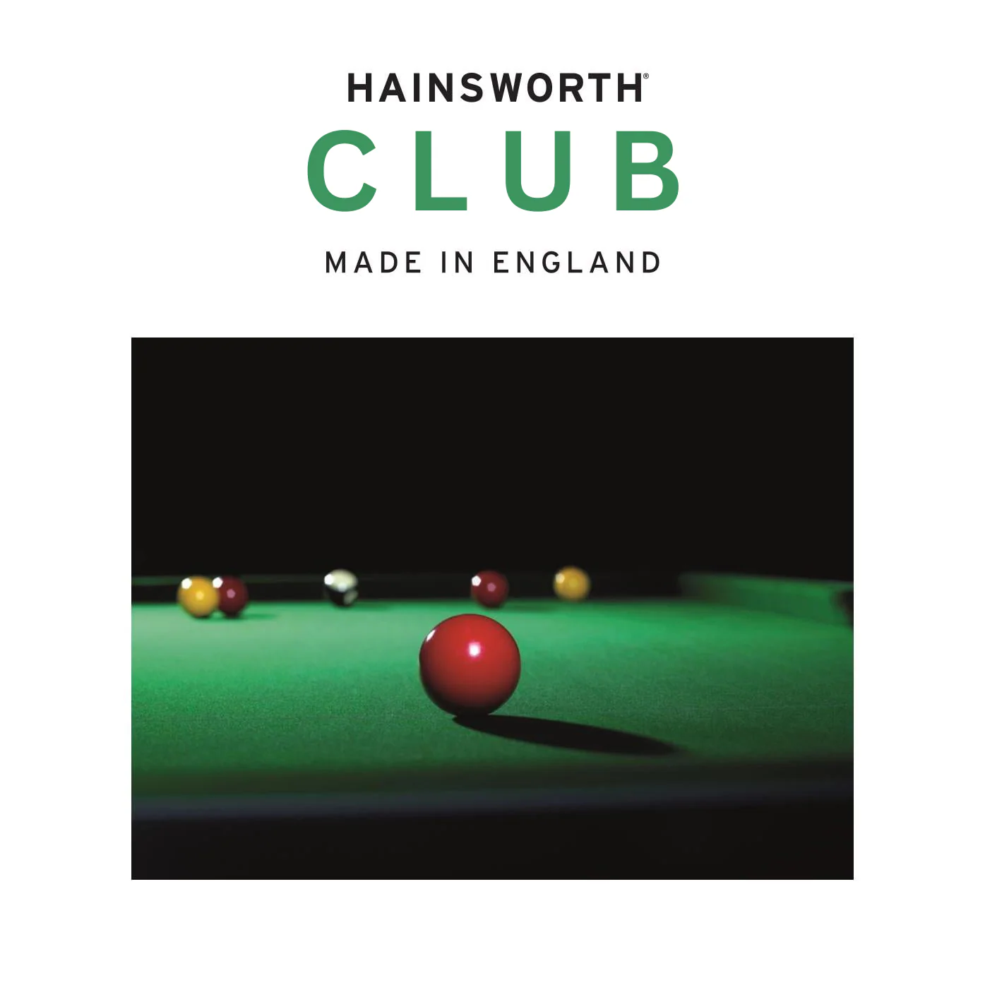 Hainsworth Club Pool Table Cloth