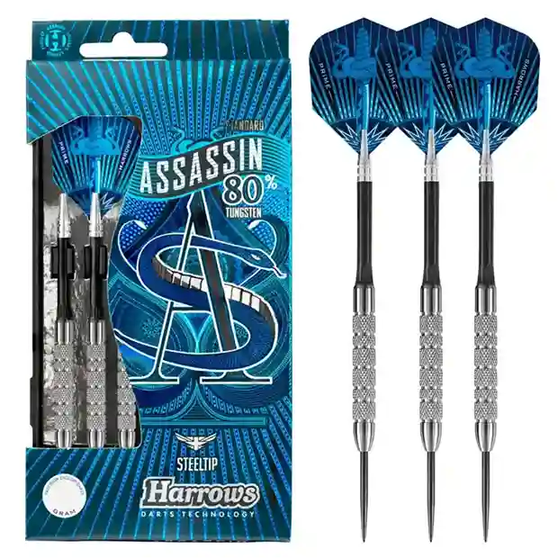 Harrows Assassin 22gK Steel Tip Darts - Image 2