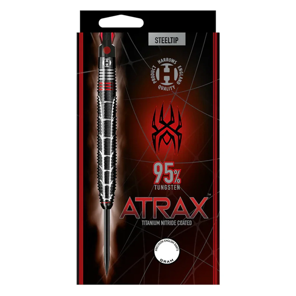 Harrows Atrax 95% Tungsten Darts 25g - Image 2