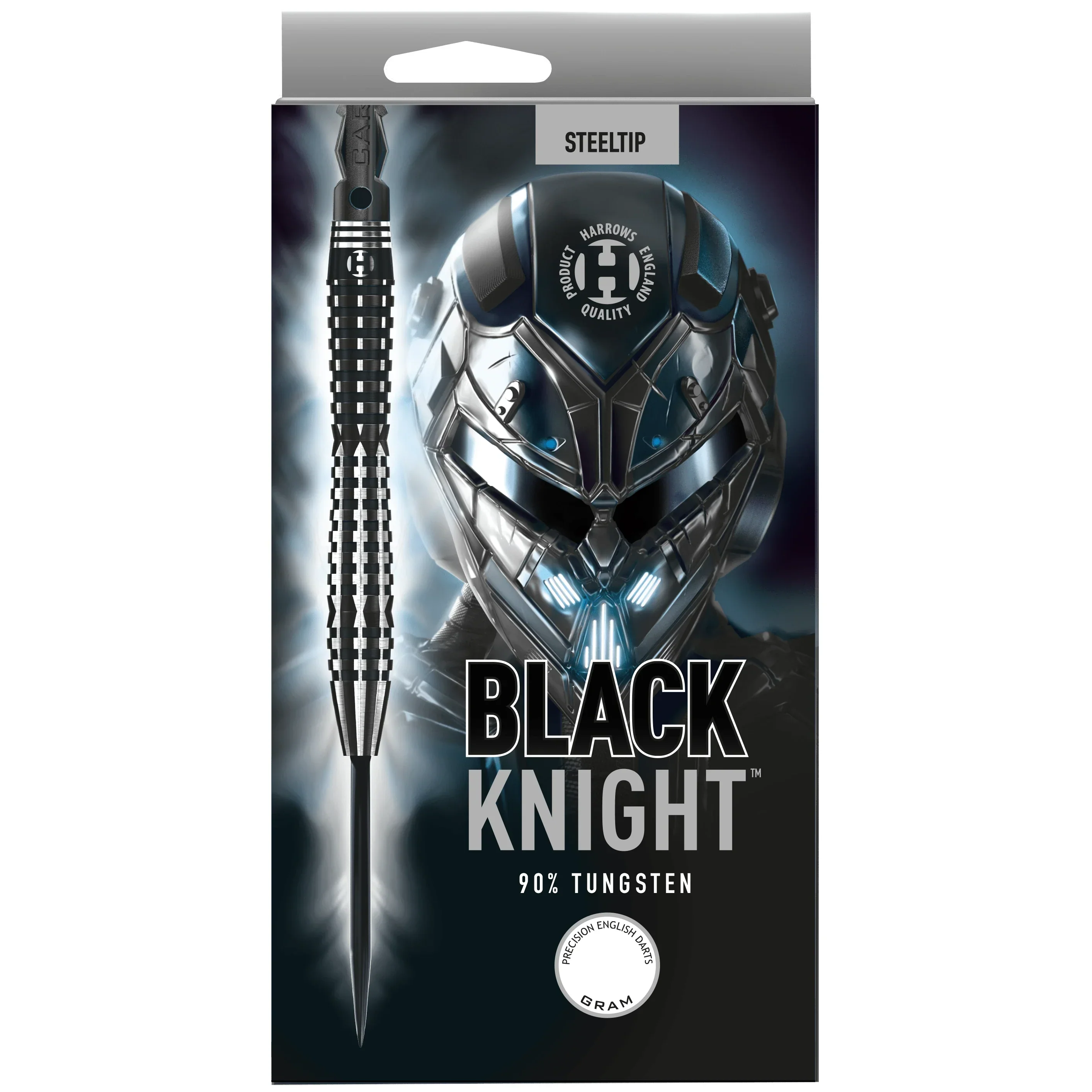 Harrows Black Knight 23g Darts - Image 3