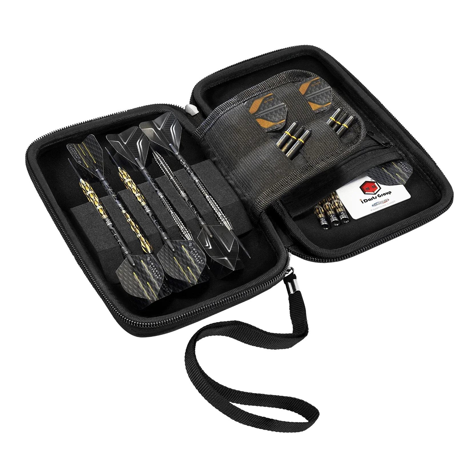 Harrows Carbon ST Pro 6 Grey Darts Case - Image 2