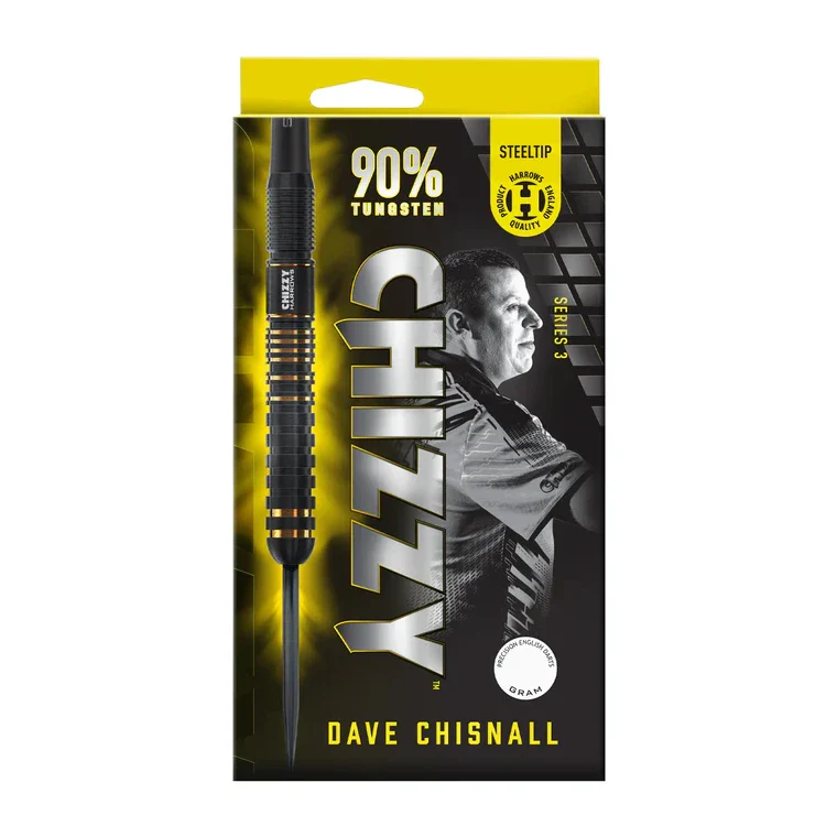 Harrows Chizzy Series 3 90% Steel Tip Darts 22g - Image 6