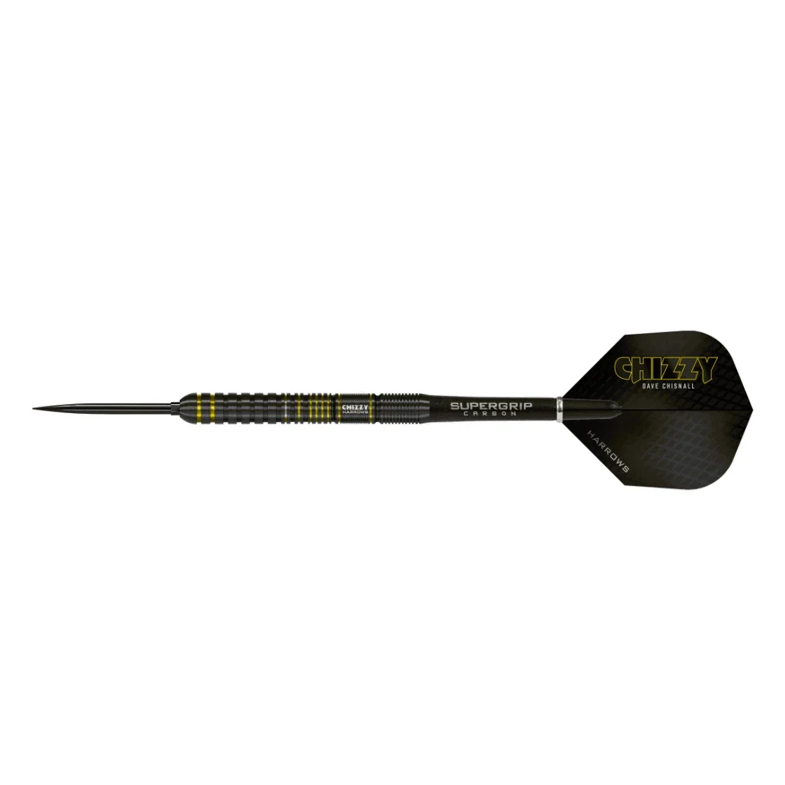 Harrows Chizzy Series 3 | Quick Point | 90% Tungsten Steel Tip Darts | 22g