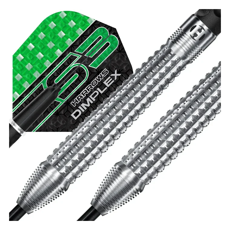 Harrows Dimplex S3 Tapered 90% Steel Darts 26g - Image 3
