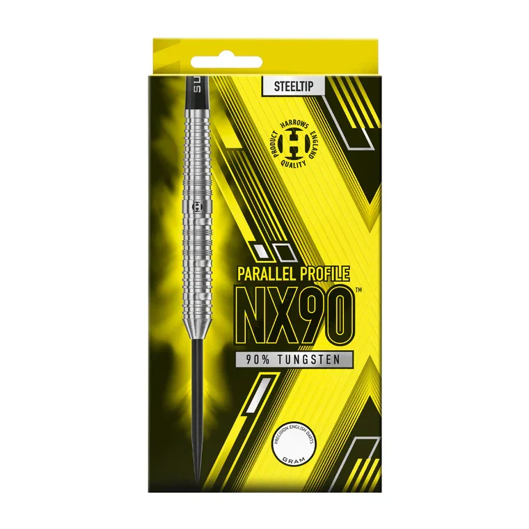 Harrows NX90 Parallel 90% Steel Tip Darts 22g - Image 6