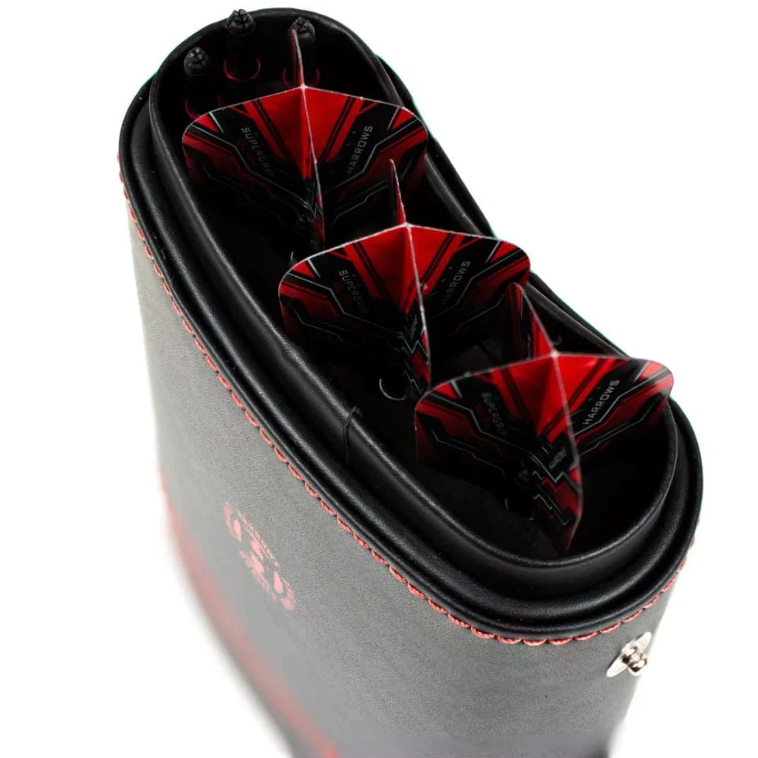 Harrows Prima Rigid Red Darts Case - Image 5