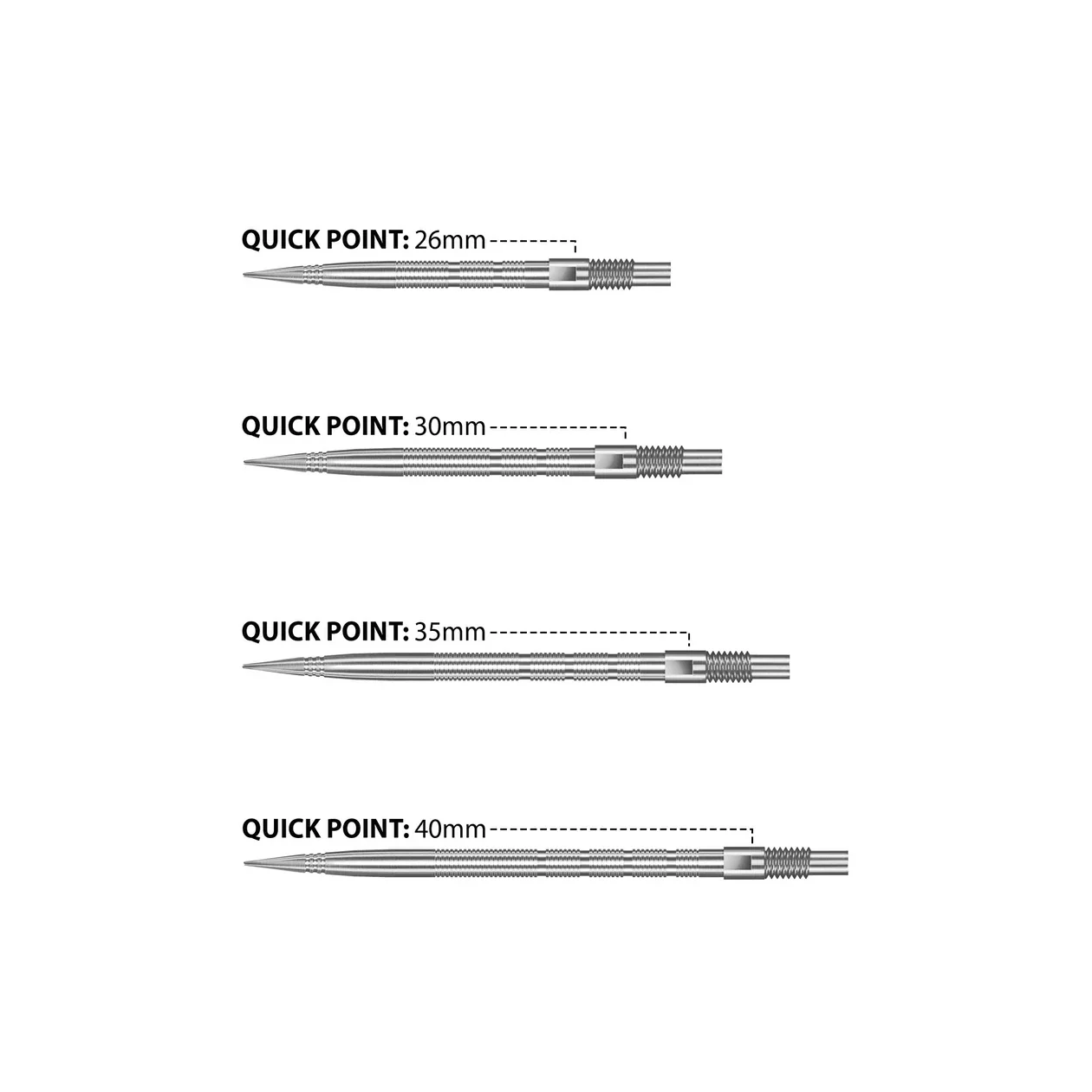 Harrows Quick Point | Micro Ridge | Silver - Image 3