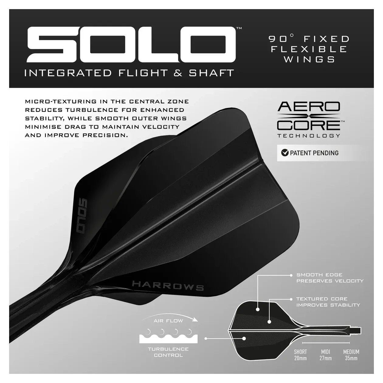 Harrows Solo Integrated Flight System | 6 | Black - Image 3