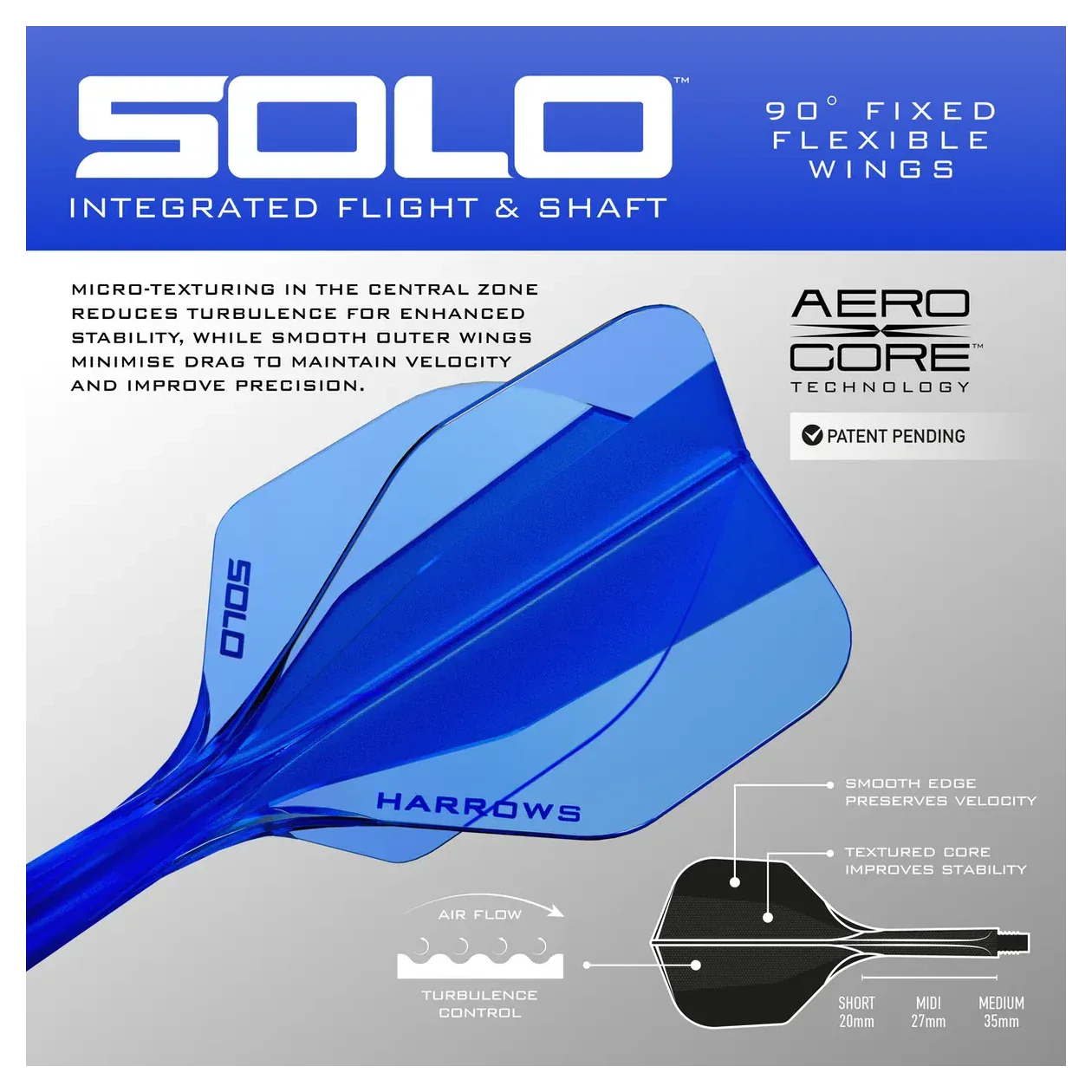 Harrows Solo Integrated Flight System | 6 | Blue - Image 3